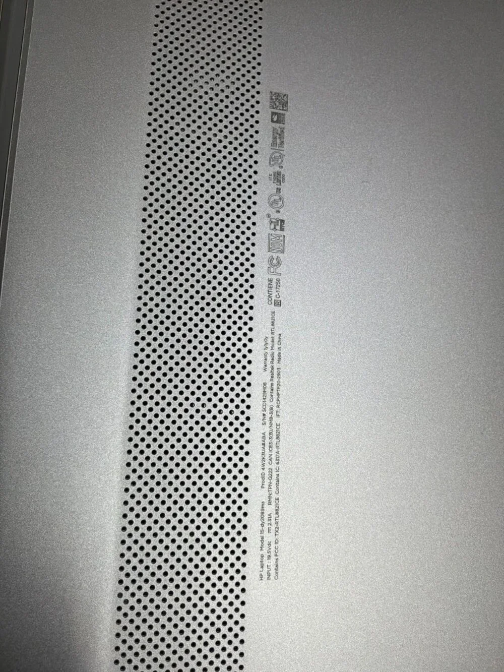 HP Laptop 15-dy2xxx 15.6